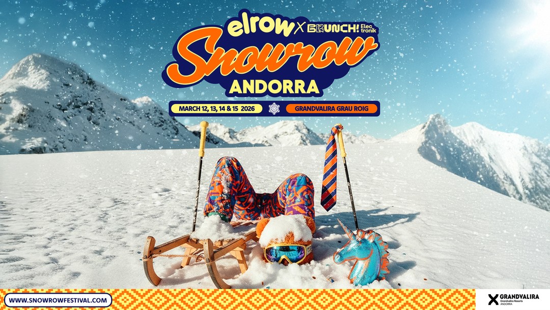 Snowrow Festival 2026 - Elrow en Grandvalira Grau Roig